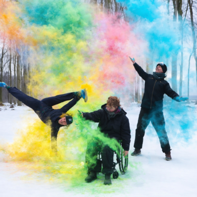 Titelbild "Aus der Reihe tanzen"