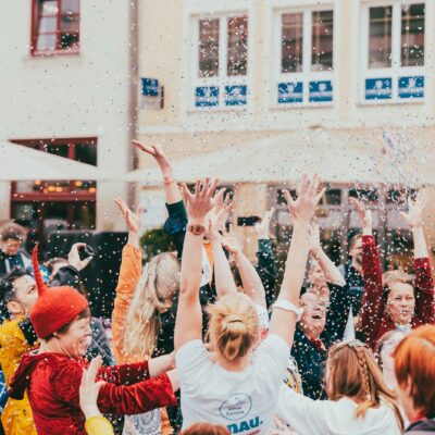 Titelbild "Protestaktion"