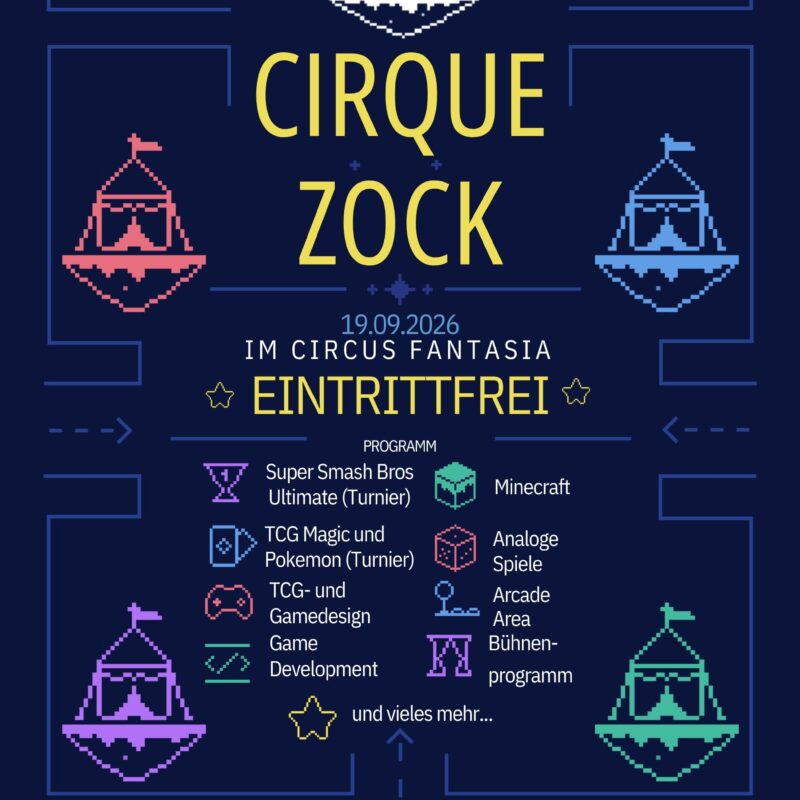 Titelbild "Cirque du Zock"